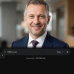 Портрет уверенного российского бизнесмена на нейтральном фоне для компании по аренде строительных лесов